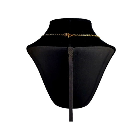 Southwestern Style Elegant Francesca's Bib Link Necklace Multicolored Stones - Picture 3 of 7